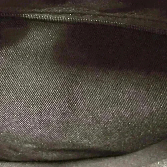 NWOT Crossi Black Vegan Leather Tote Shoulder Bag - Picture 8 of 12